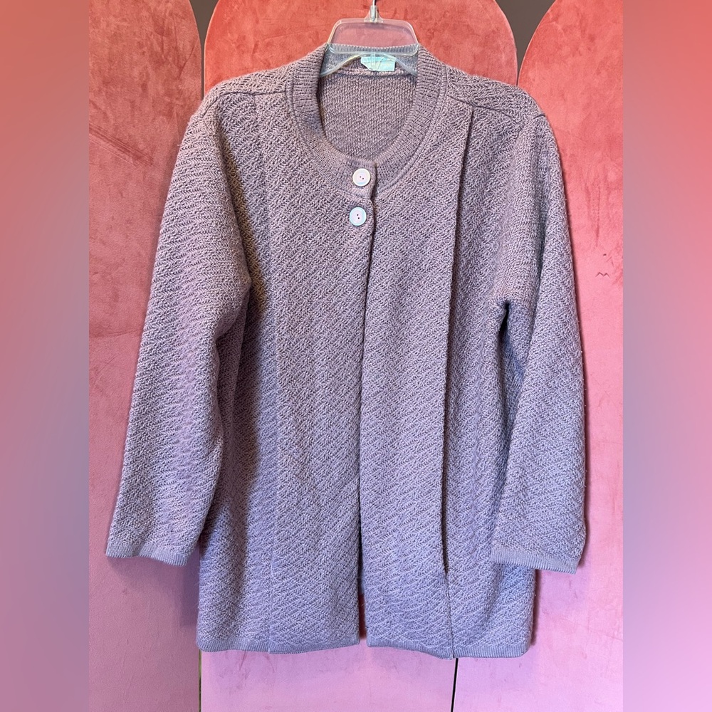 Fantasias D’Estrelas Pink/Mauve Long Cardigan